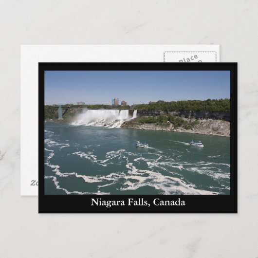 Niagara Herfsten, Canada Briefkaart (Voorkant / Achterkant)