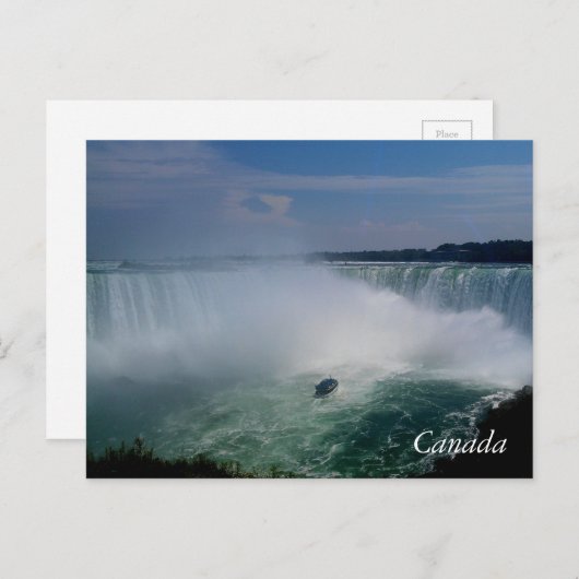 Niagara Herfsten, Canada Briefkaart (Voorkant / Achterkant)
