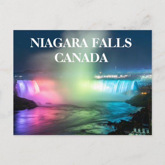 Niagara Herfsten Canada Briefkaart (Voorkant)
