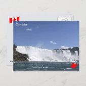 Niagara Herfsten, Canada Briefkaart (Voorkant / Achterkant)
