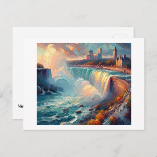 Niagara Herfsten Canada Briefkaart (Voorkant / Achterkant)