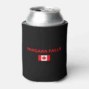 Niagara Herfsten Canada Canadese vlag Donkere kleu Blikjeskoeler