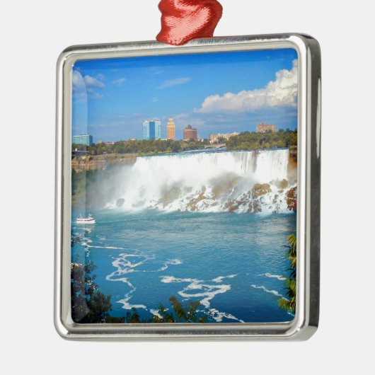 Niagara herfsten, Canada Metalen Ornament (Links)