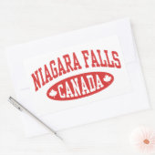 Niagara Herfsten Canada Rechthoekige Sticker (Envelop)