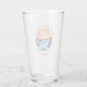 Niagara Herfsten Canada Retro Distress Circle Glas (Achterkant)