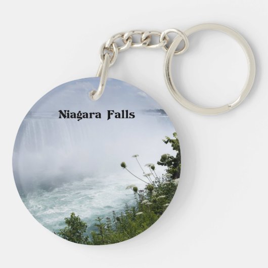 Niagara Herfsten, Canada Sleutelhanger (Achterkant)