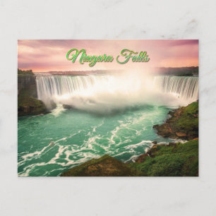 Niagara Herfsten Canada Sunset gestileerd Briefkaart