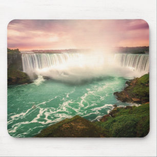 Niagara Herfsten, Canada sunset stylized Muismat