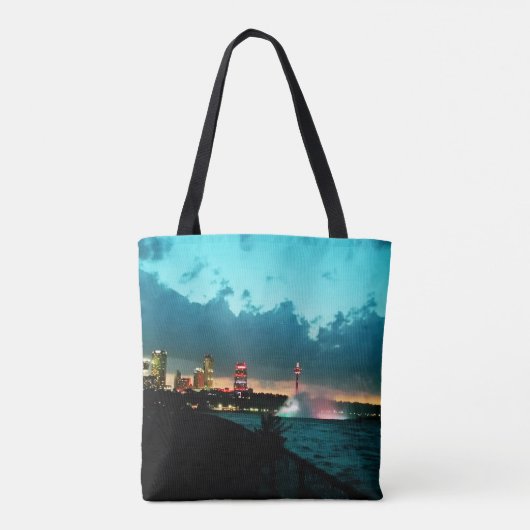 Niagara Herfsten, Canada Tote Bag (Achterkant)