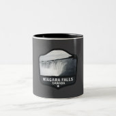 Niagara Herfsten Canada Tweekleurige Koffiemok (Center)