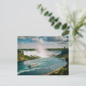 Niagara Herfsten Canada, Verenigde Staten Briefkaart (Staand voorkant)