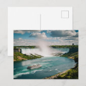 Niagara Herfsten Canada, Verenigde Staten Briefkaart (Voorkant / Achterkant)