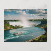 Niagara Herfsten Canada, Verenigde Staten Briefkaart (Voorkant)