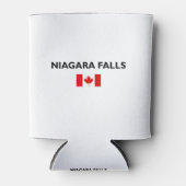 Niagara Herfsten Canadees Vlag Lichtkleur Blikjeskoeler (Voorkant)
