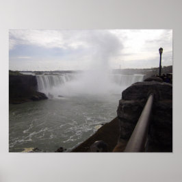 Niagara Herfsten Canadian Side Waterfall Photo Pos Poster