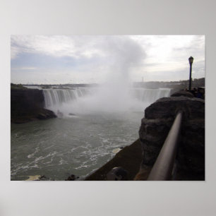 Niagara Herfsten Canadian Side Waterfall Photo Pos Poster