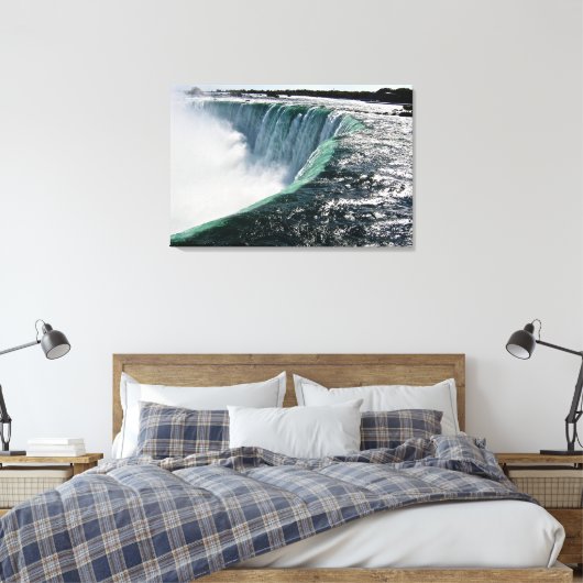 Niagara herfsten canvas afdruk (Insitu (Slaapkamer))