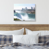Niagara Herfsten Canvas Wrap Afdruk (Insitu (Slaapkamer))