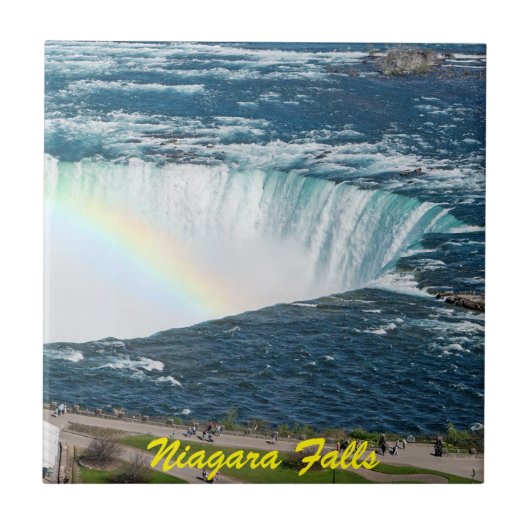 Niagara Herfsten Ceramic Tile Tegeltje (Voorkant)