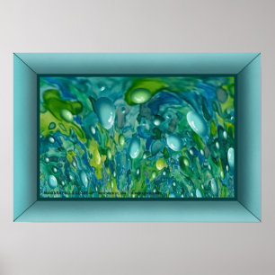 "NIAGARA HERFSTEN CLOSE-UP" door Robert Singletary Poster