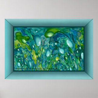 "NIAGARA HERFSTEN CLOSE-UP" door Robert Singletary Poster