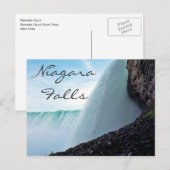 Niagara Herfsten Closeup, New York Briefkaart (Voorkant / Achterkant)