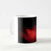 Niagara Herfsten Coffee Mok Night Red Lights Foto (Voorkant links)