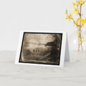 Niagara Herfsten Daguerreotype 1853 Kaart (Gele Bloem)