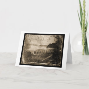 Niagara Herfsten Daguerreotype 1853 Kaart