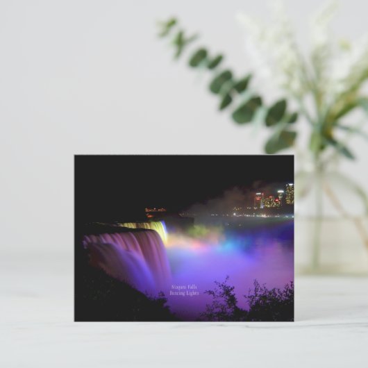 Niagara Herfsten, Danslights Briefkaart (Staand voorkant)