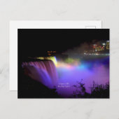 Niagara Herfsten, Danslights Briefkaart (Voorkant / Achterkant)