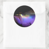 Niagara Herfsten, Danslights Ronde Sticker (Tas)