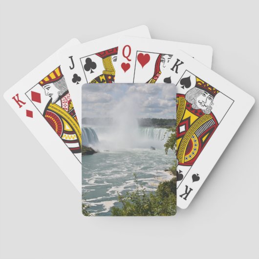 Niagara Herfsten die kaarten spelen (Achterkant)