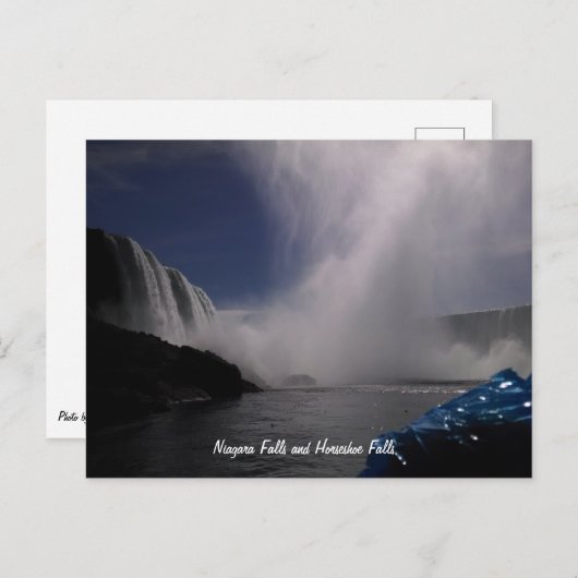 Niagara Herfsten en Hoefijzer Herfsten Briefkaart (Voorkant / Achterkant)