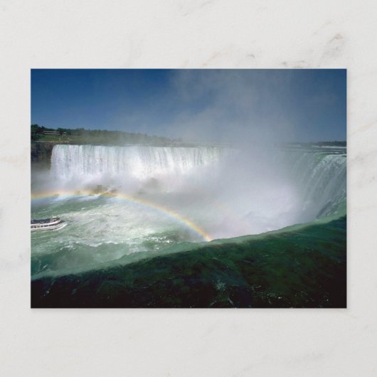 Niagara Herfsten en Maid of the Mist, New York, Ve Briefkaart (Voorkant)