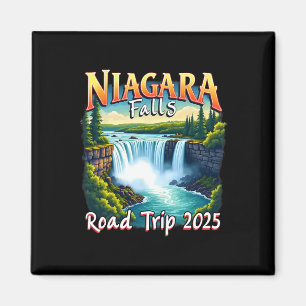 Niagara Herfsten Familie Vakantie Road Trip 2025 T Magneet