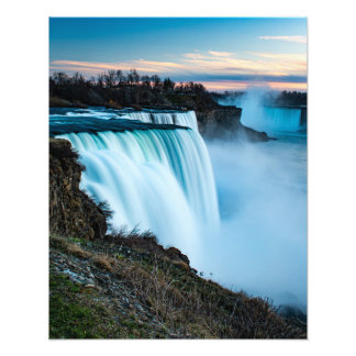 Niagara Herfsten Foto Afdruk