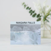 NIAGARA HERFSTEN FROZEN BRIEFKAART (Staand voorkant)