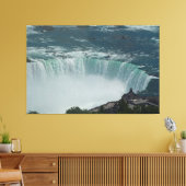 Niagara-Herfsten Groot 60 x 40 omgepakt Canvas (Insitu (Woonkamer))