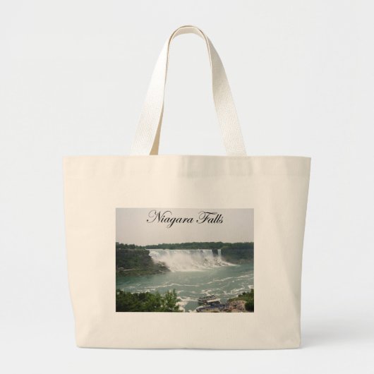 Niagara Herfsten Grote Tote Bag (Voorkant)