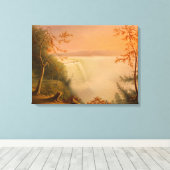 Niagara Herfsten (Herfsten van Hoefijzer) (Rembran Canvas Afdruk (Insitu (Houten vloer))