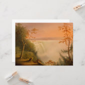 Niagara Herfsten (Herfsten van Hoefijzer) (Rembran Kaart (Voorkant / Achterkant in situ)