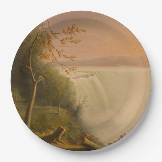 Niagara Herfsten (Herfsten van Hoefijzer) (Rembran Papieren Bordje (Voorkant)