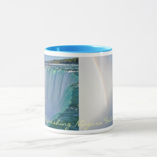 Niagara Herfsten Hoefijzer Herfsten en regenboog Mok (Midden)