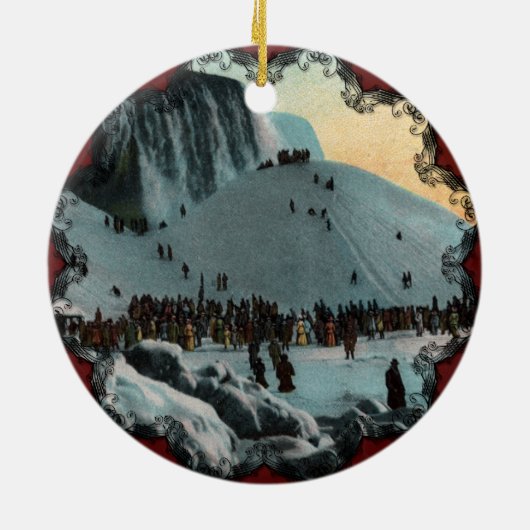  Niagara Herfsten Ice Ornament (Achterkant)