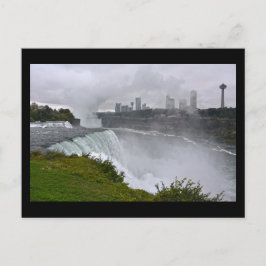 Niagara Herfsten in de Mist, New York Briefkaart