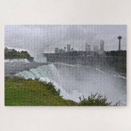Niagara Herfsten in de Mist, New York Legpuzzel