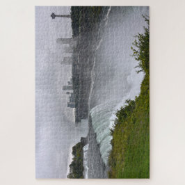 Niagara Herfsten in de Mist, New York Legpuzzel