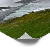 Niagara Herfsten in de Mist, New York Poster (Hoek)