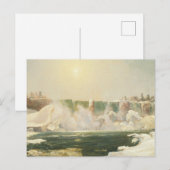 Niagara Herfsten in de winter door Jasper Francis  Briefkaart (Voorkant / Achterkant)